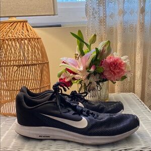 Nike Black and White Running Shoes